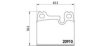 BMW 34211117887 Brake Pad Set, disc brake